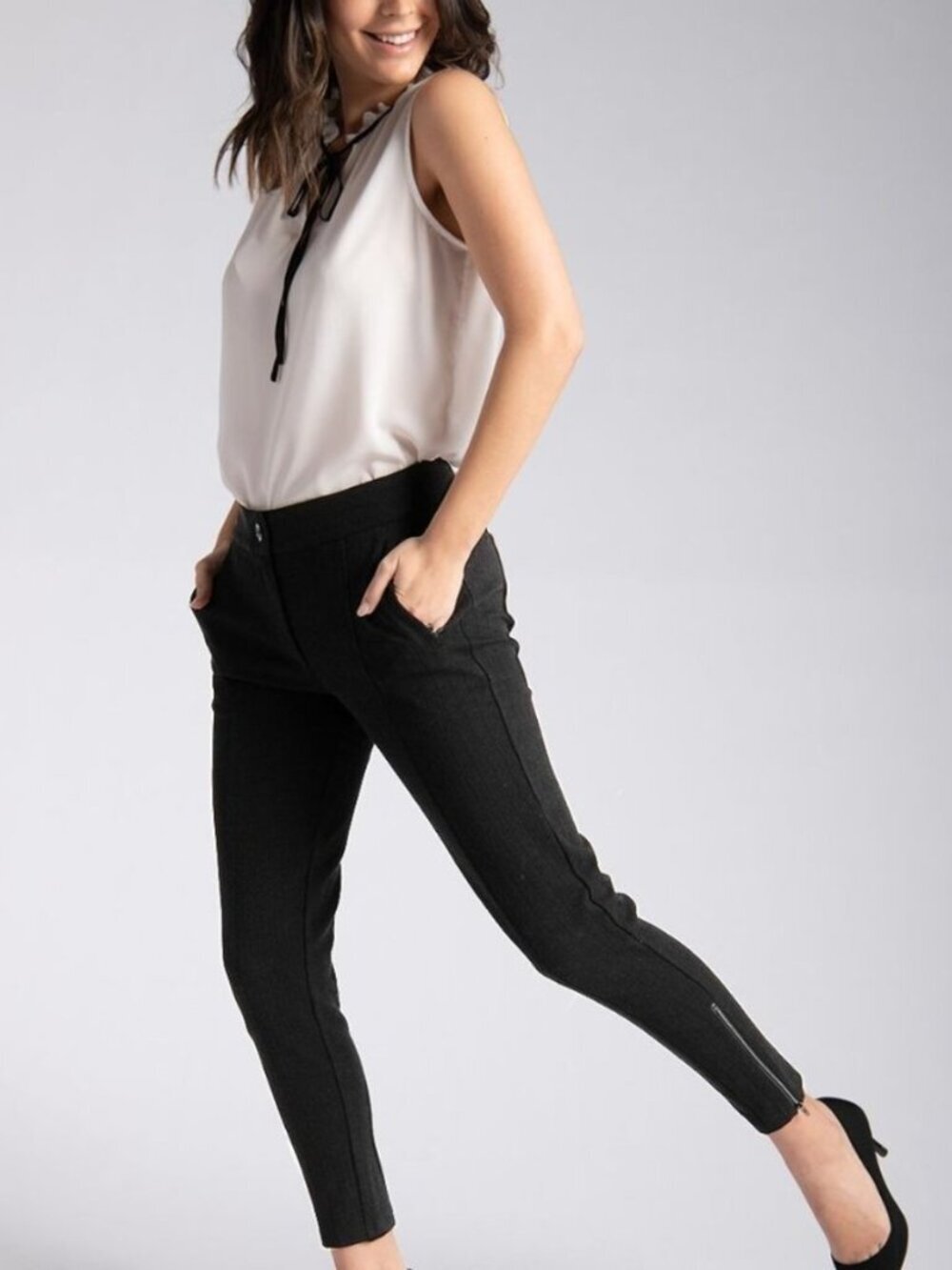 New Betabrand Savile Skinny Leg Pencil Dress Pant Yoga Pants Large